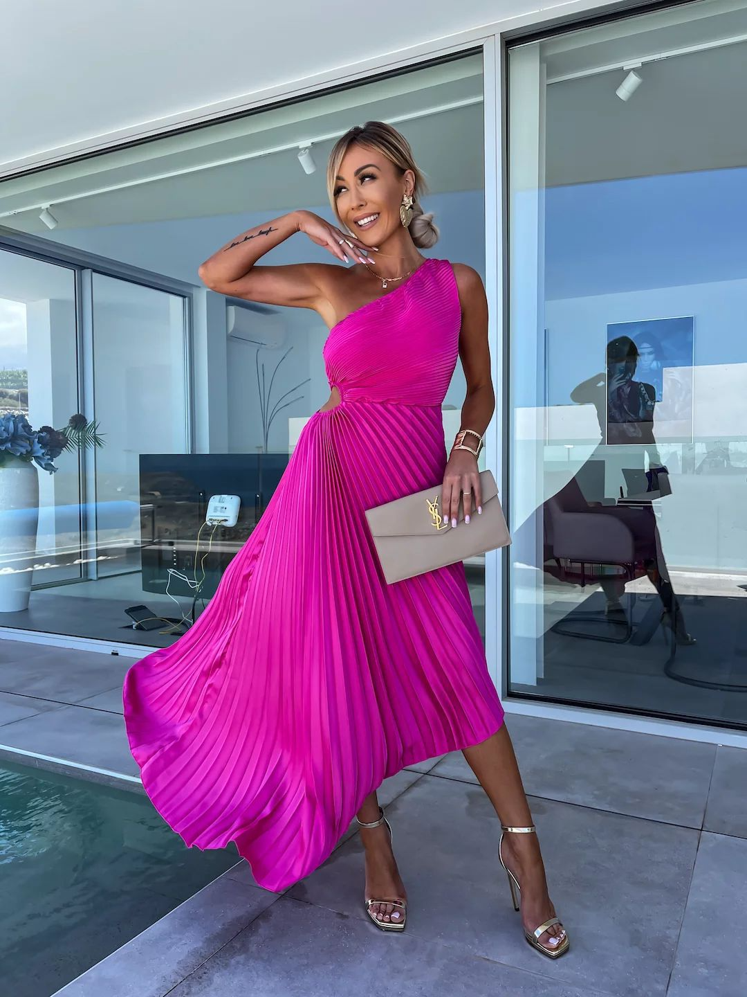 Seraphina One-Shoulder Dress