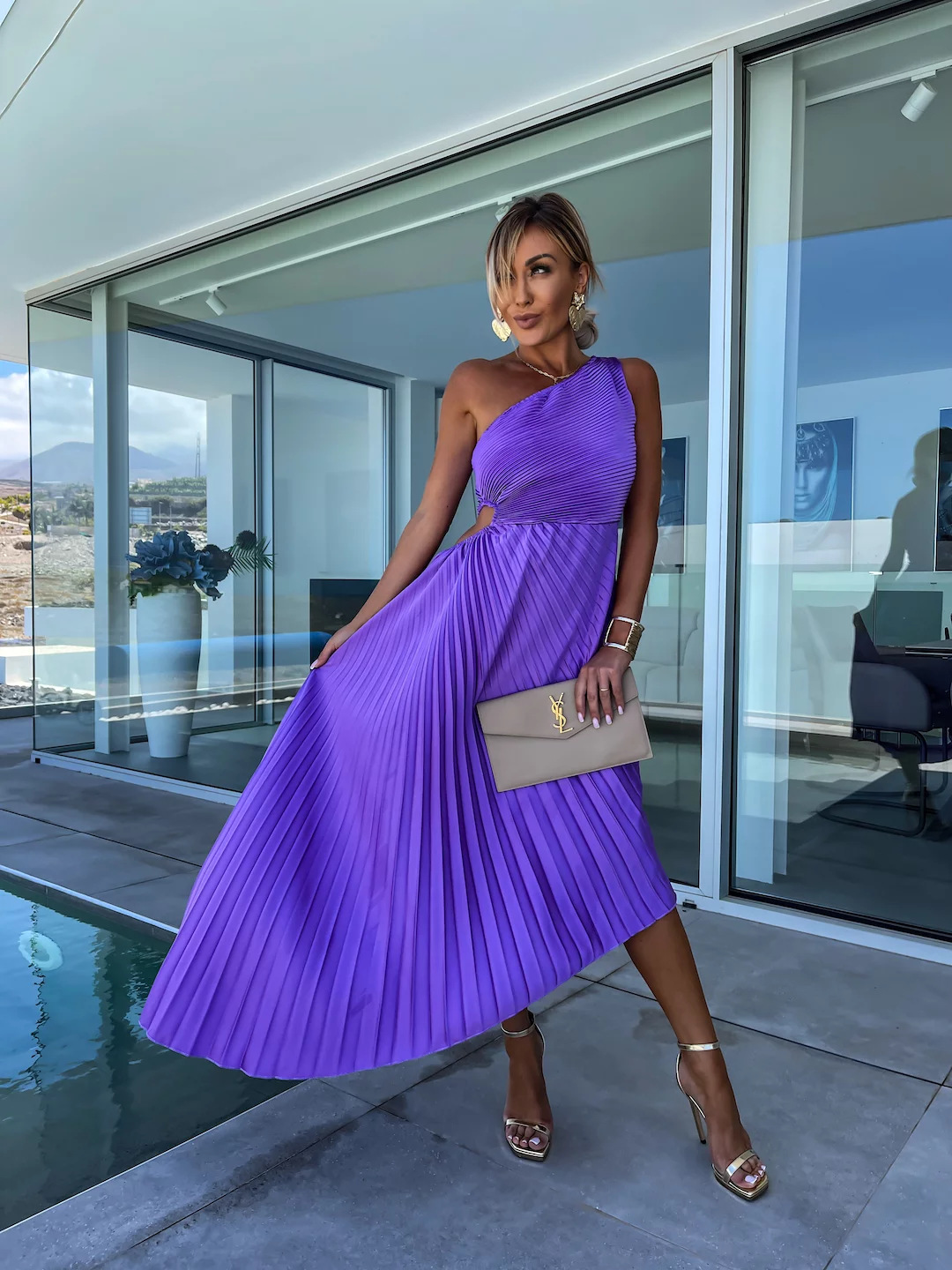 Seraphina One-Shoulder Dress