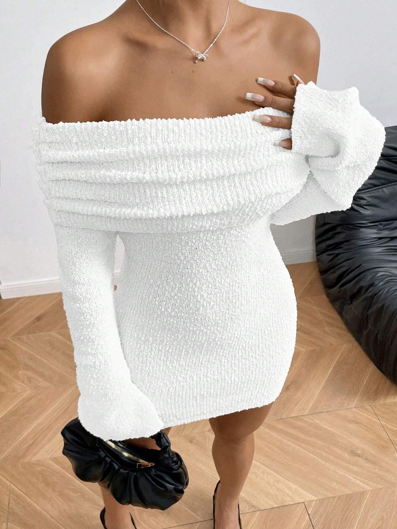 Evelina Knitted Mini Dress