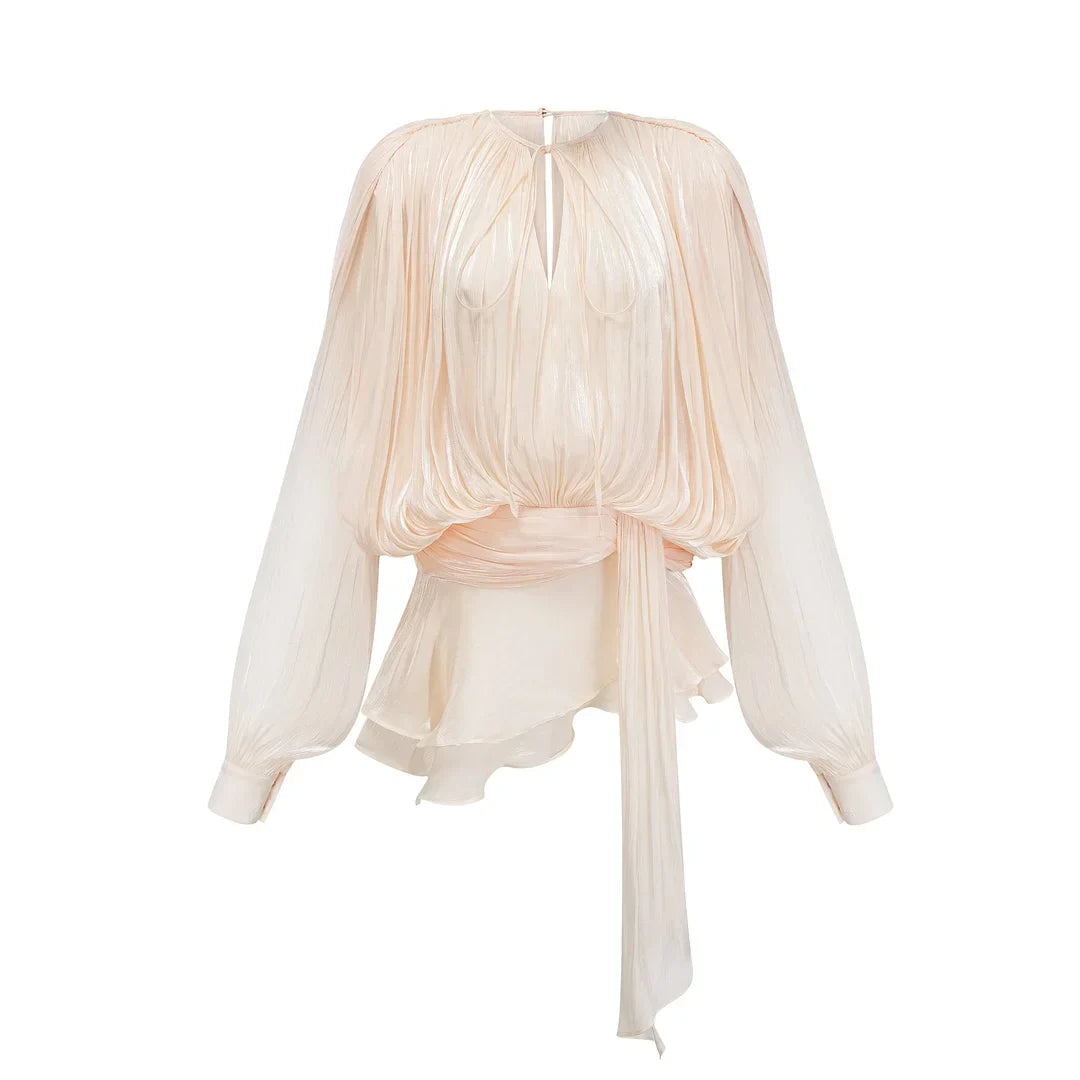 Nadia Ruffled Mini Dress