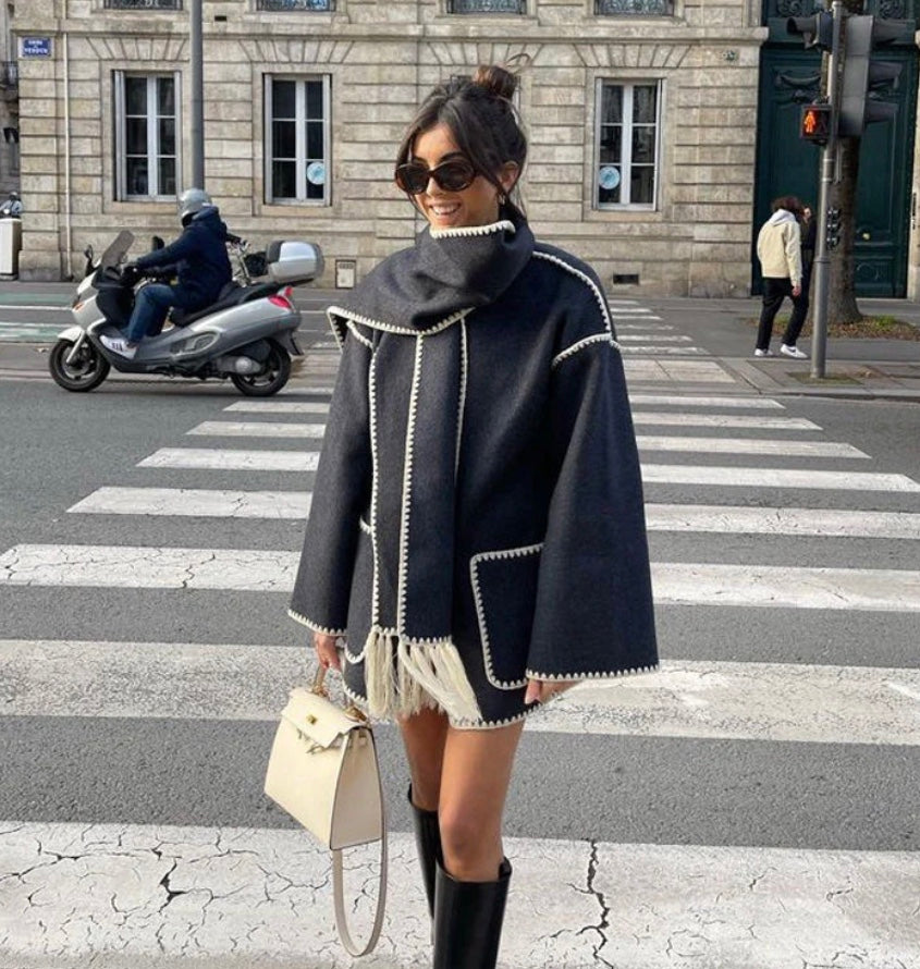 Georgina Scarf Coat
