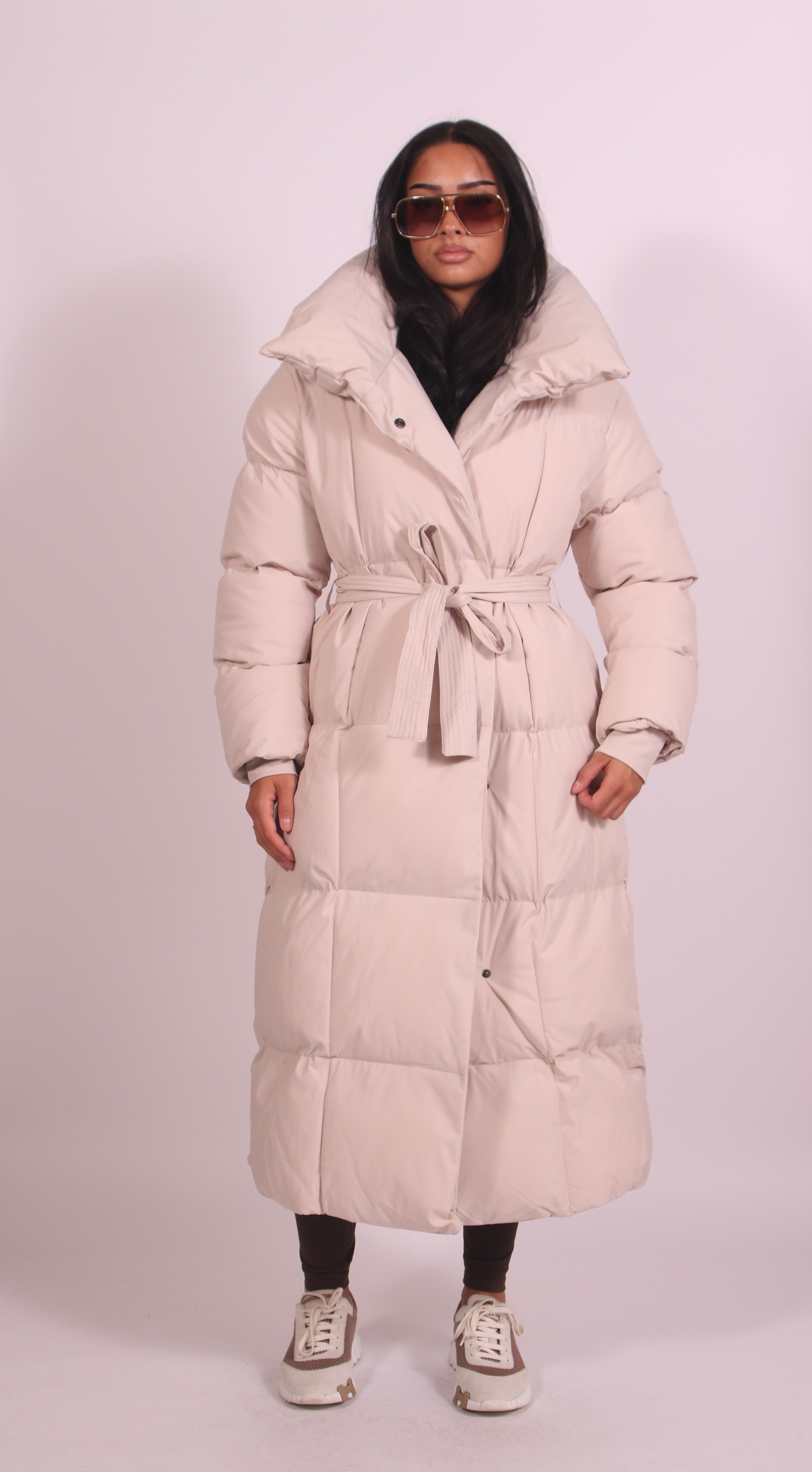 Novelle Belted Puffer
