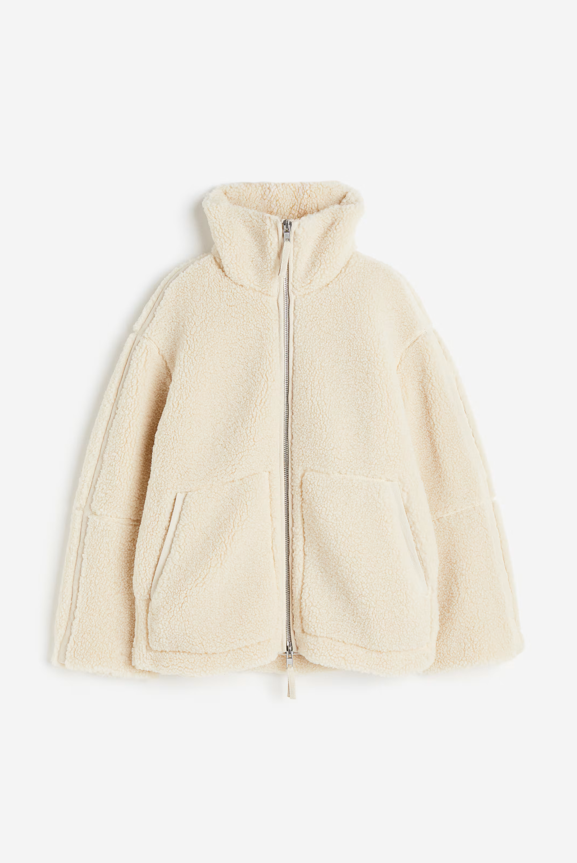 Oversized Chic Teddy Jacket