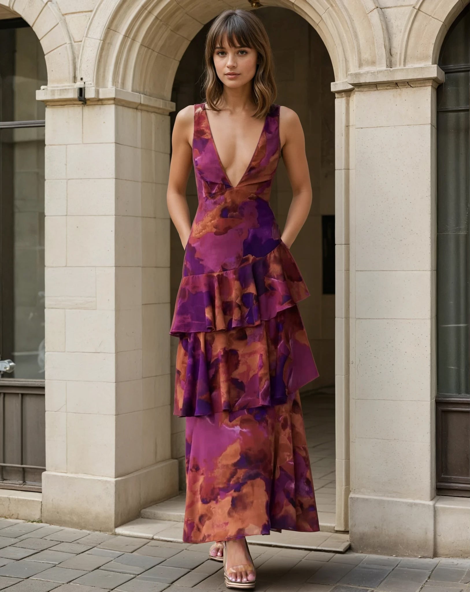 Isadora Floral Midi