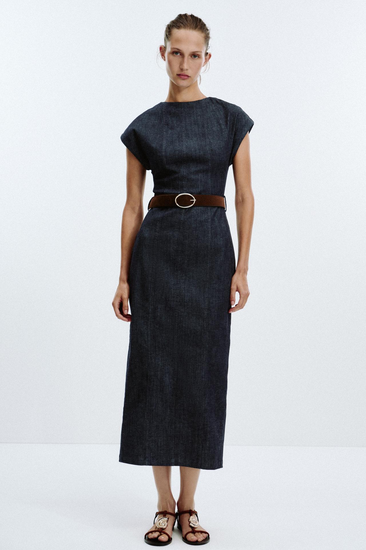Delphine Fitted Midi Dress