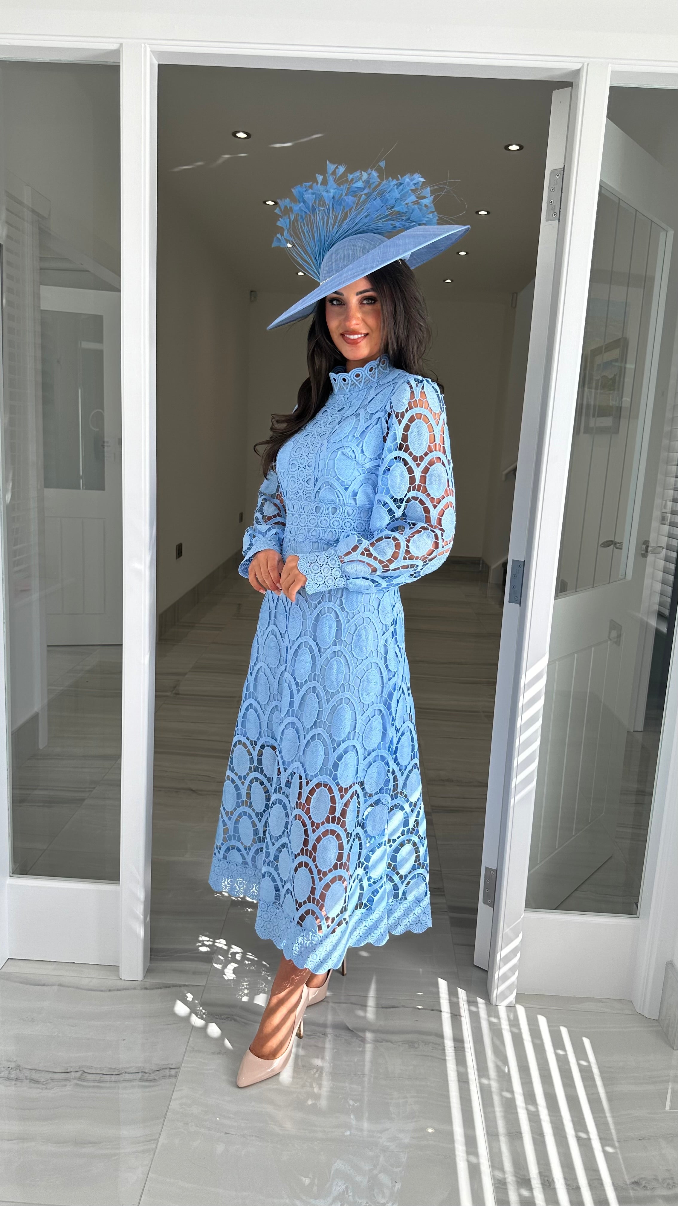 Amara – Romantic Elegant Midi Dress