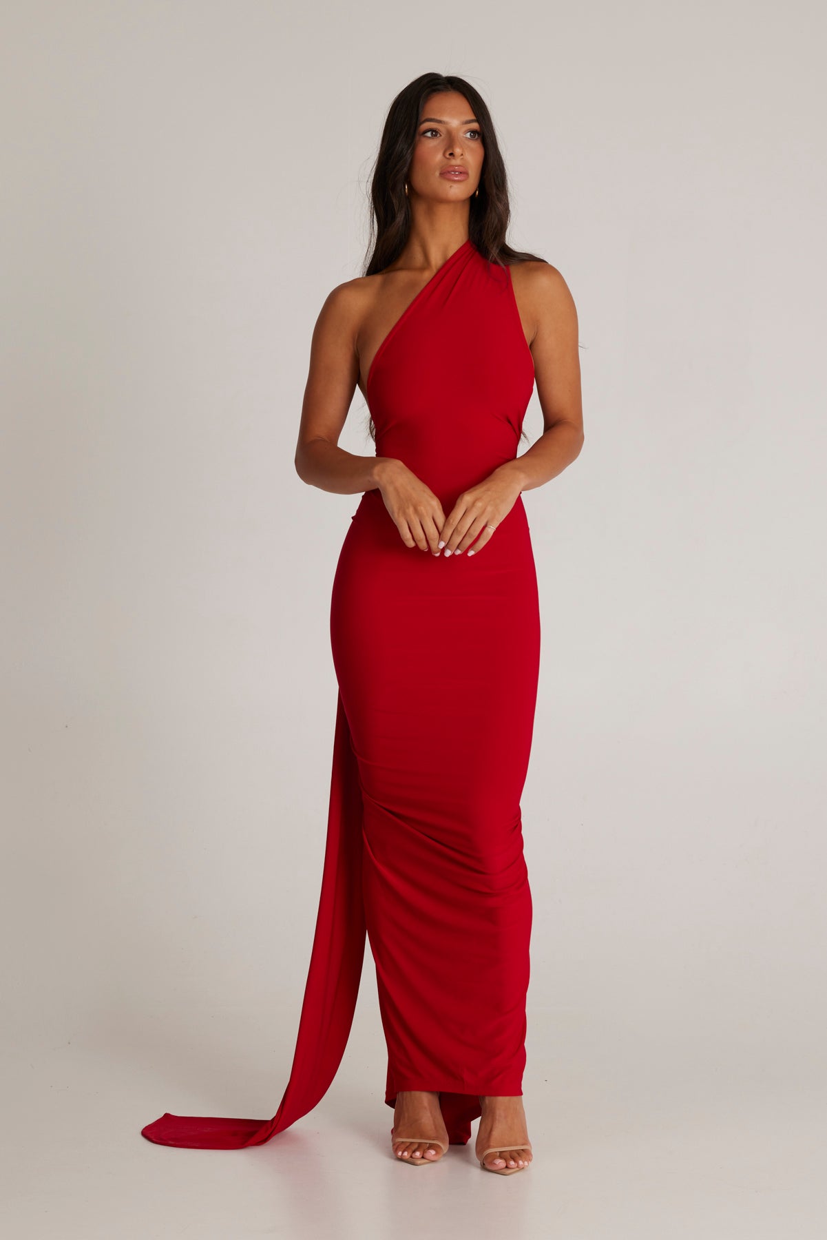 Chelsey Elegant Scarf Dress