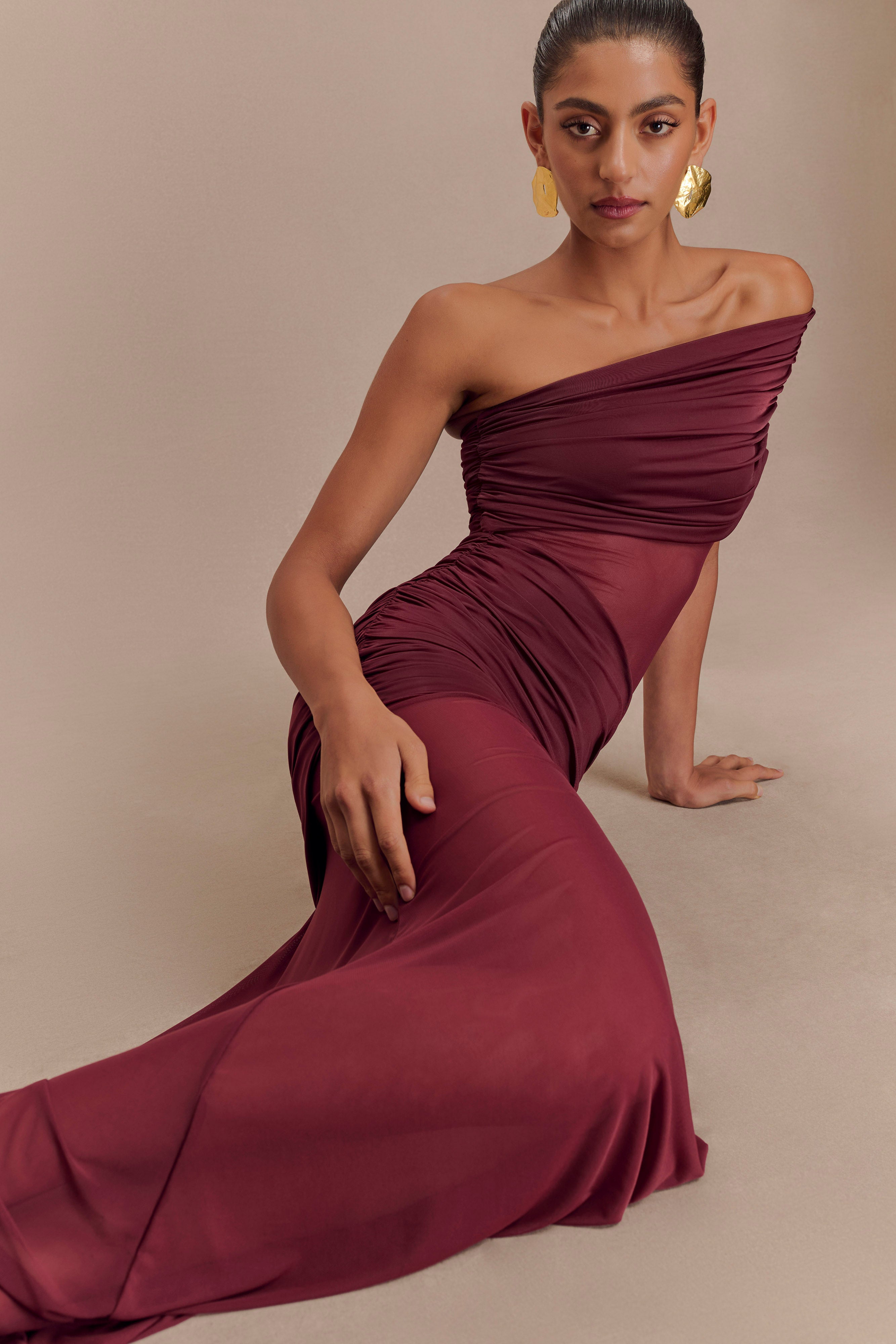 Dallas One Shoulder Maxi