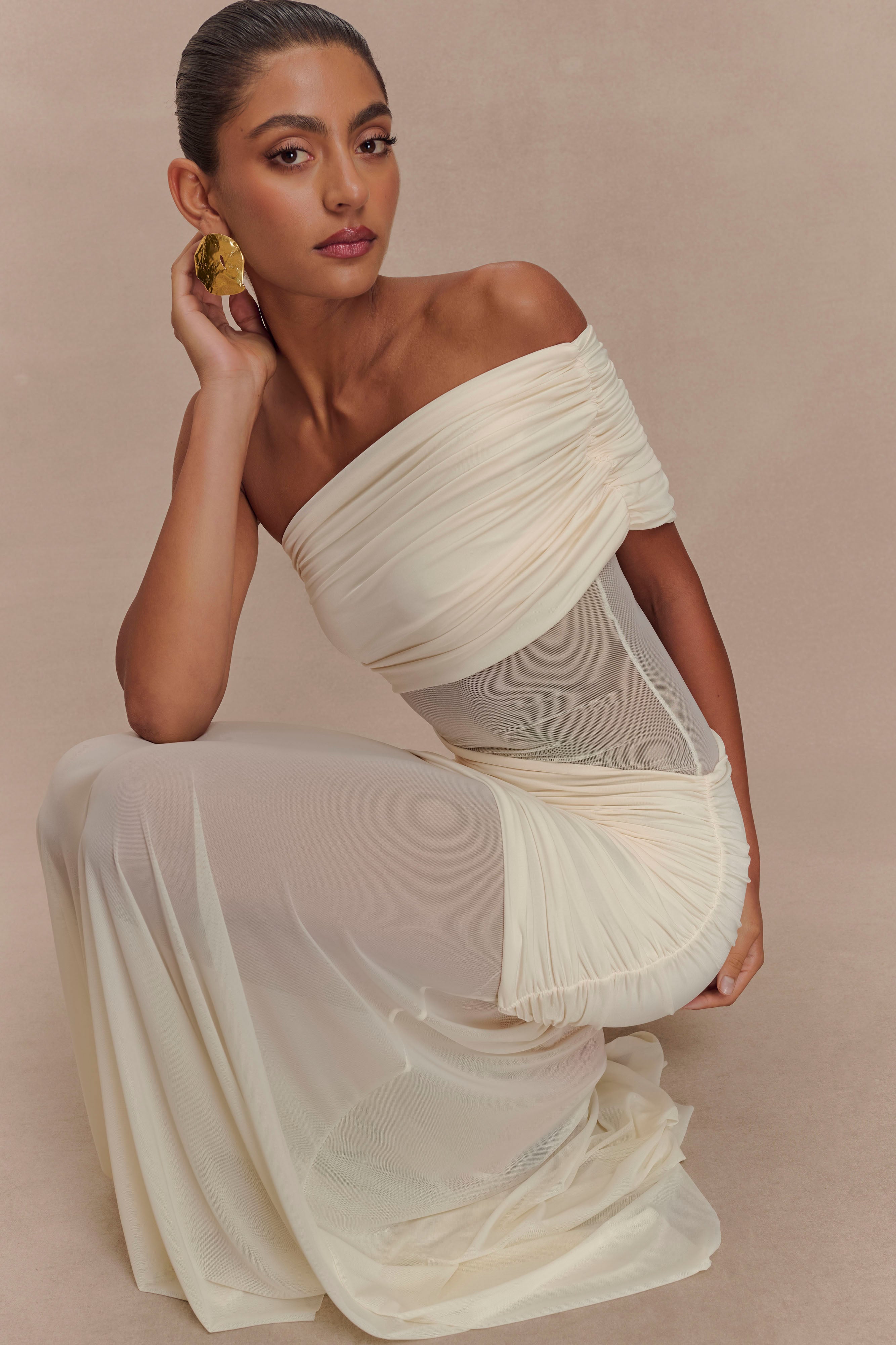 Dallas One Shoulder Maxi