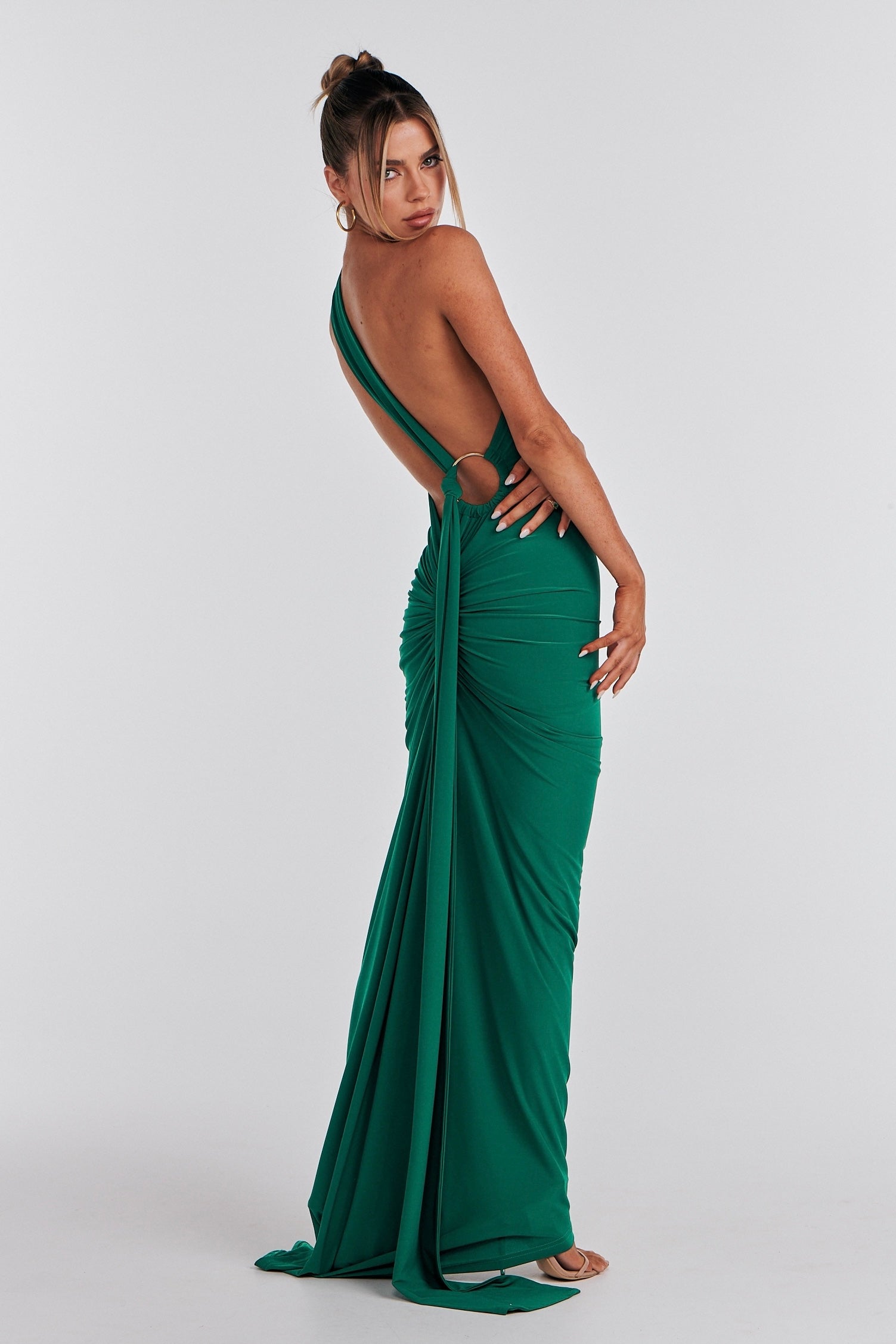 Chelsey Elegant Scarf Dress