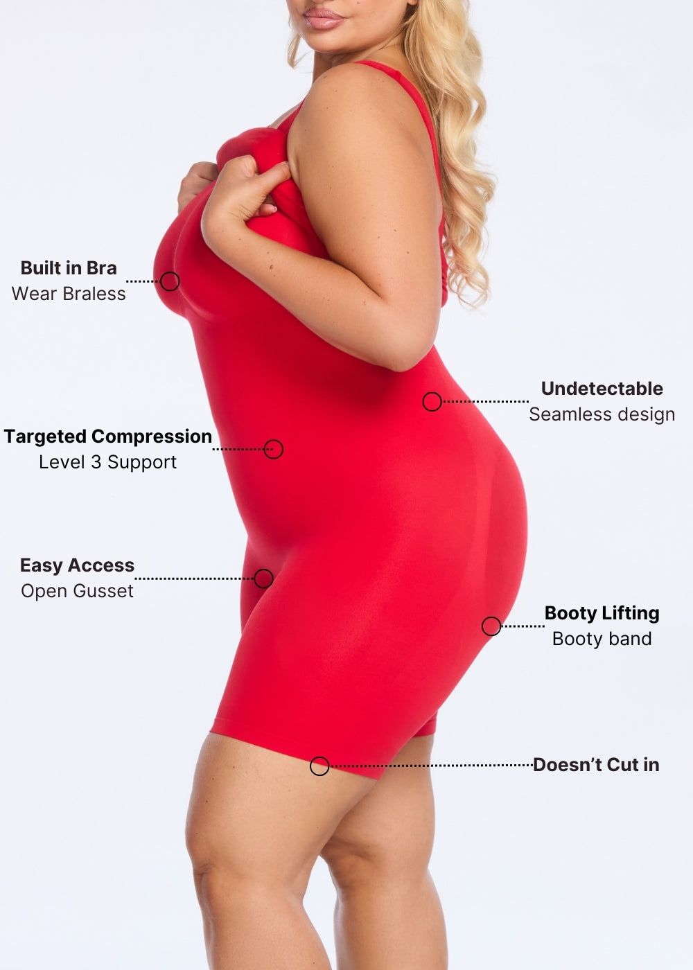 SecretSculpt Jersey Halter Midi Dress