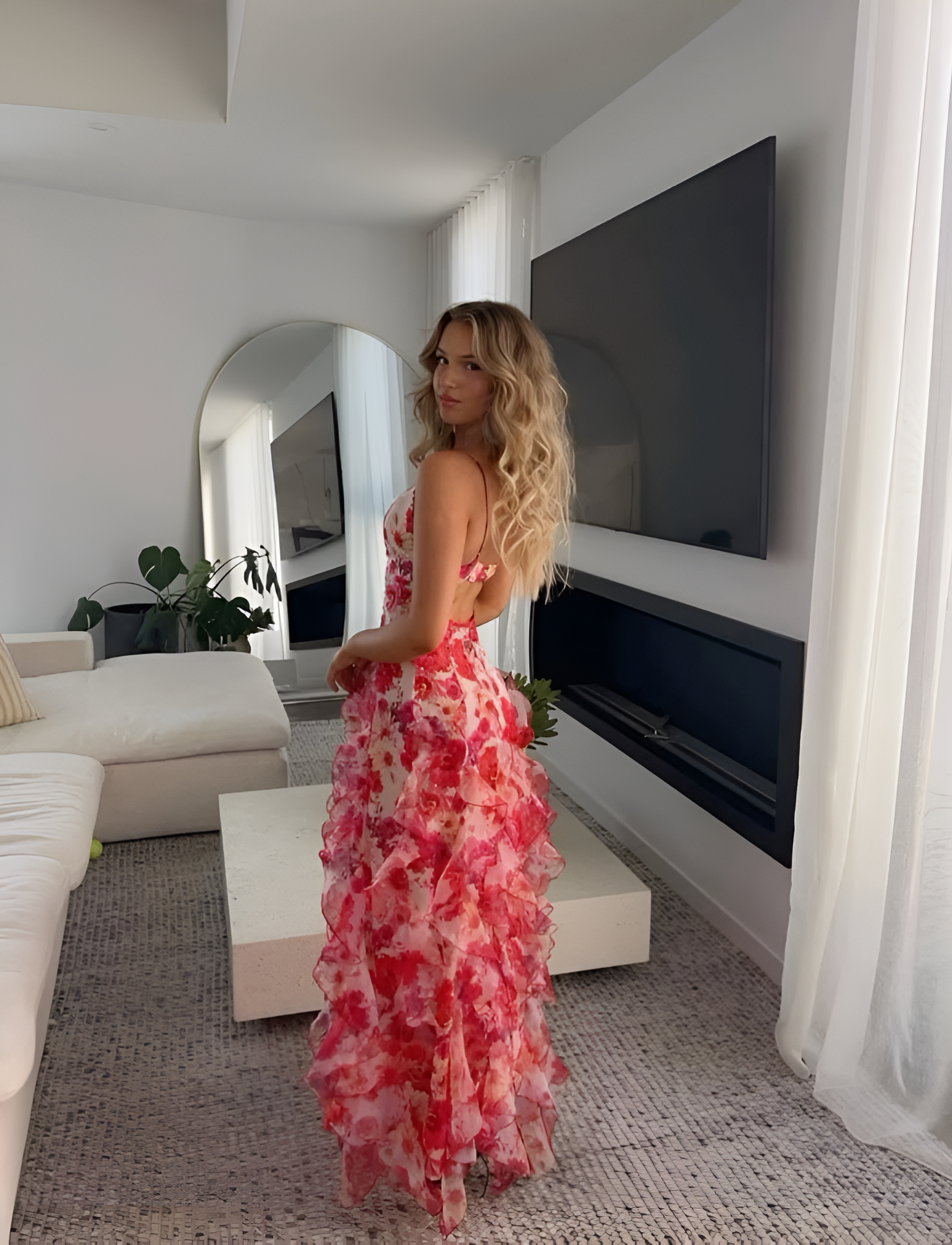 Liora Floral Gown
