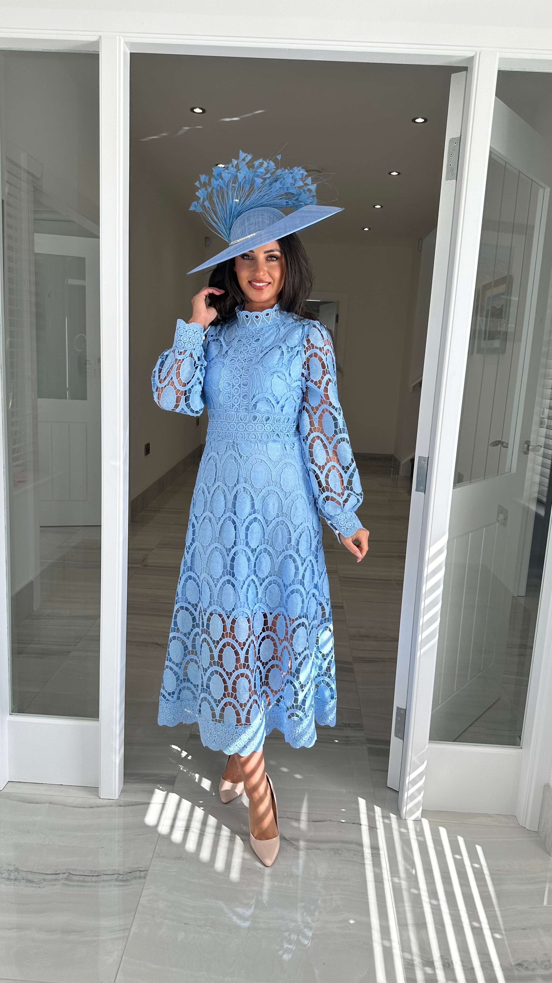 Amara – Romantic Elegant Midi Dress