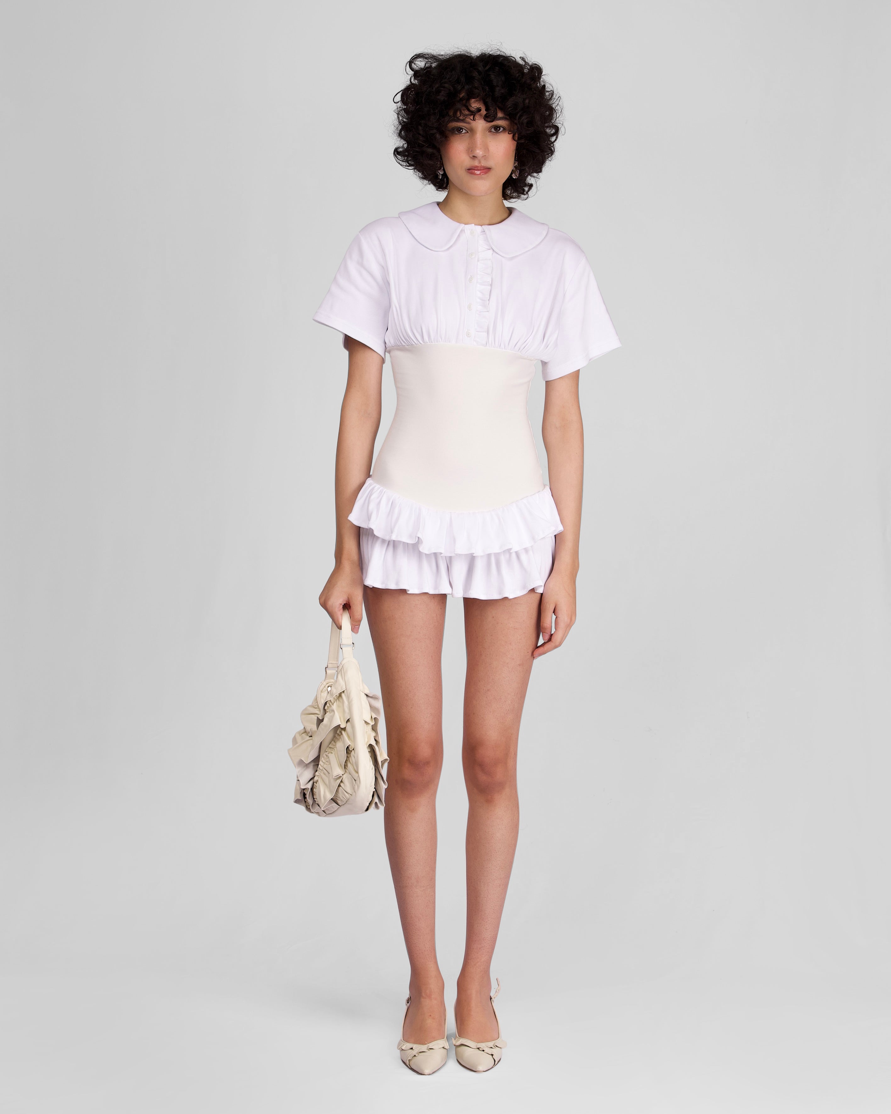 Kara Collared Mini Dress
