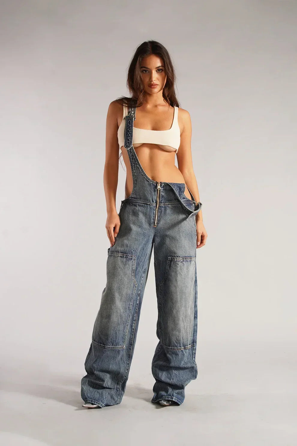 Emily Denim Overall