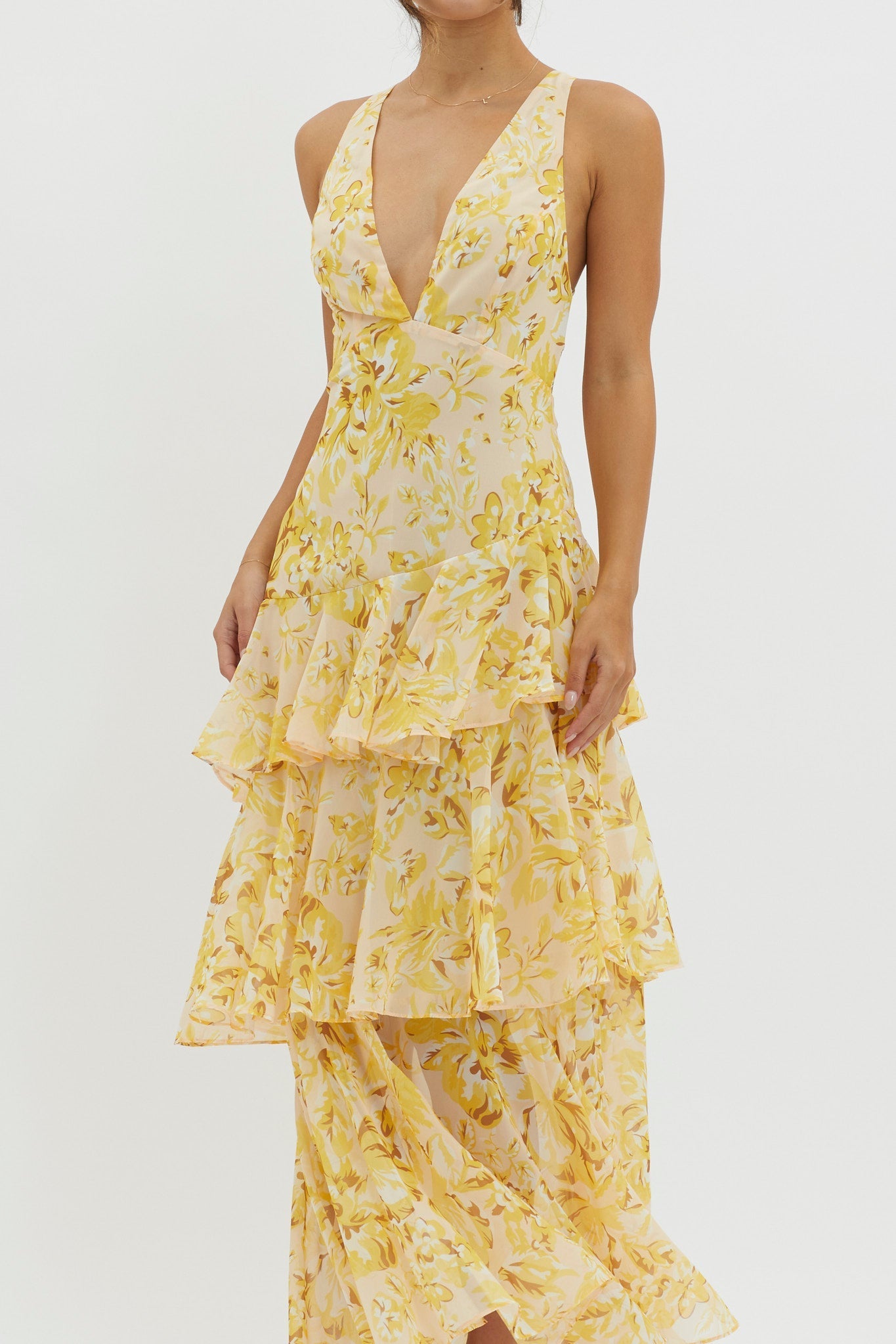 Elara Ruffle Dress
