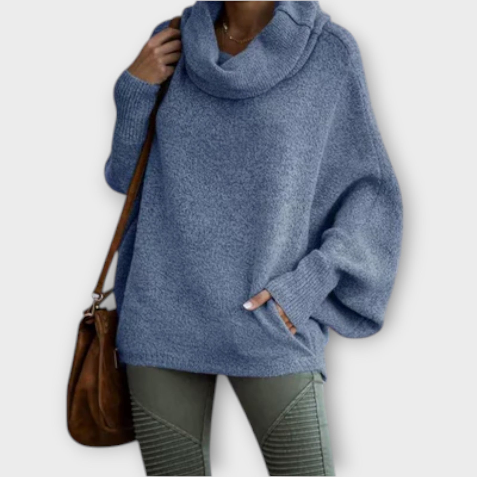 Ulrike - Elegant Women's Jumper in Tortoiseshell