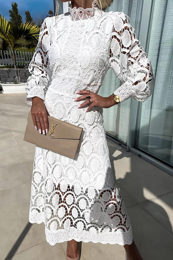 Amara – Romantic Elegant Midi Dress