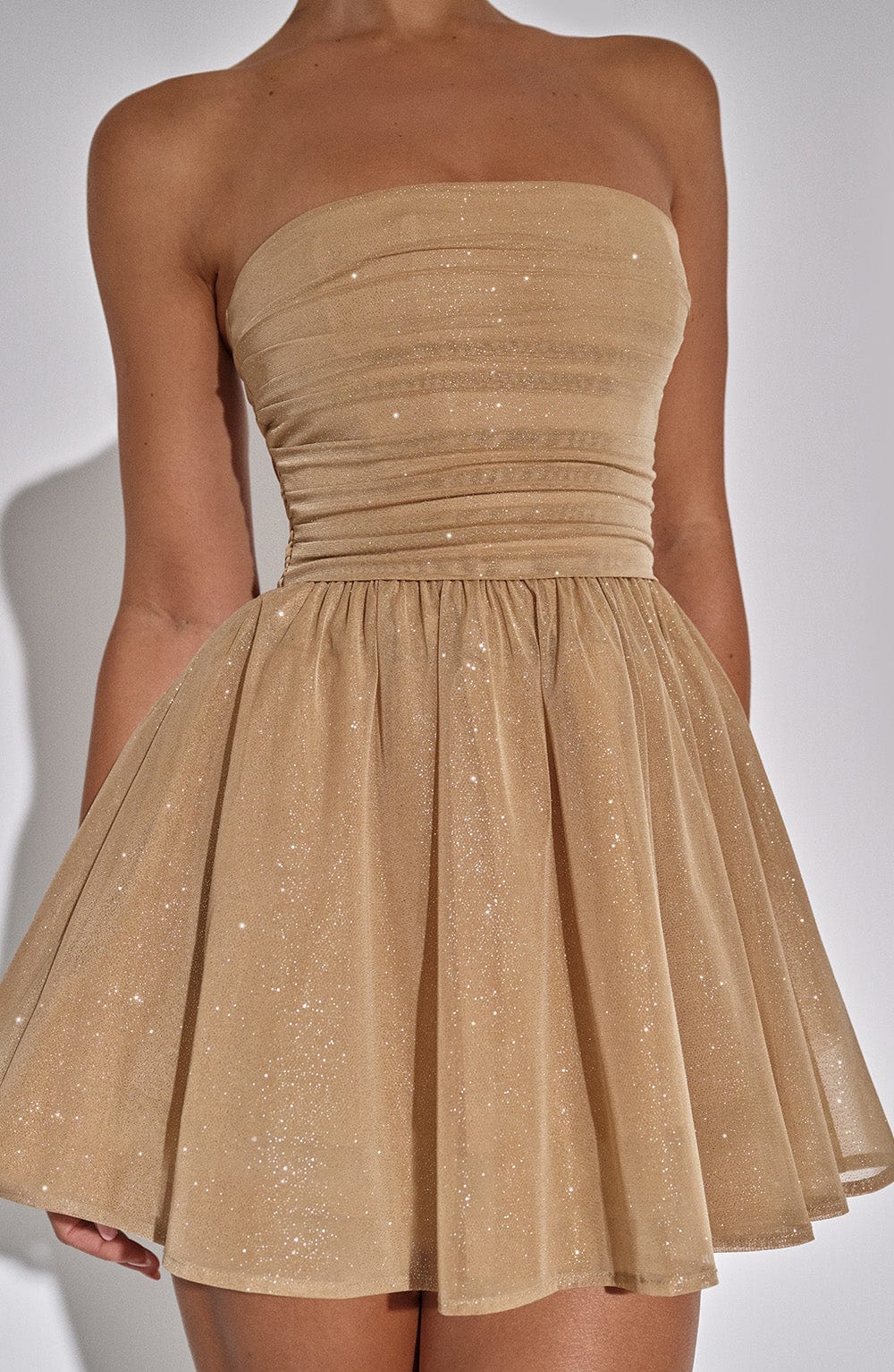 The Amara Sparkle Mini Dress