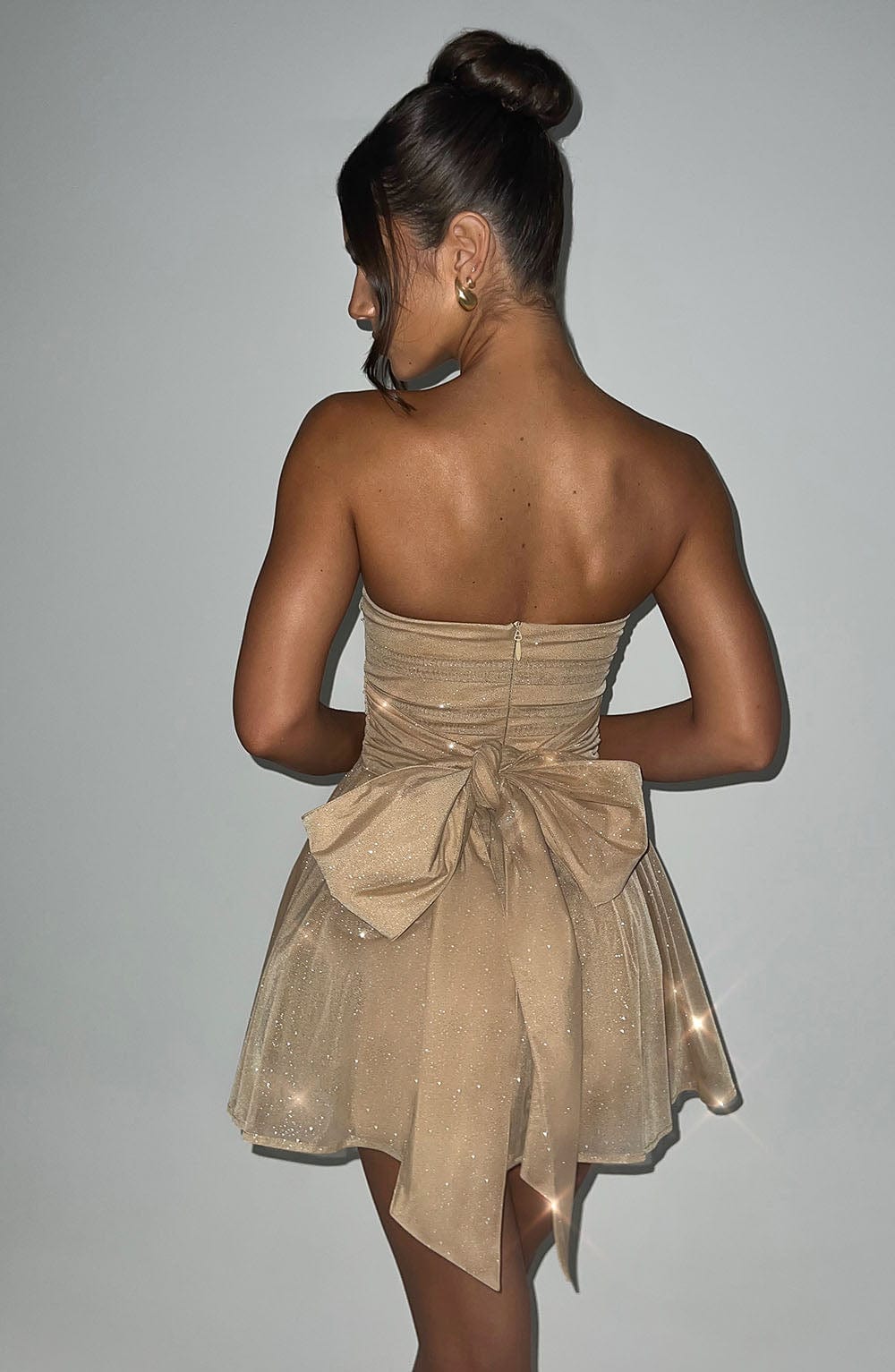 The Amara Sparkle Mini Dress