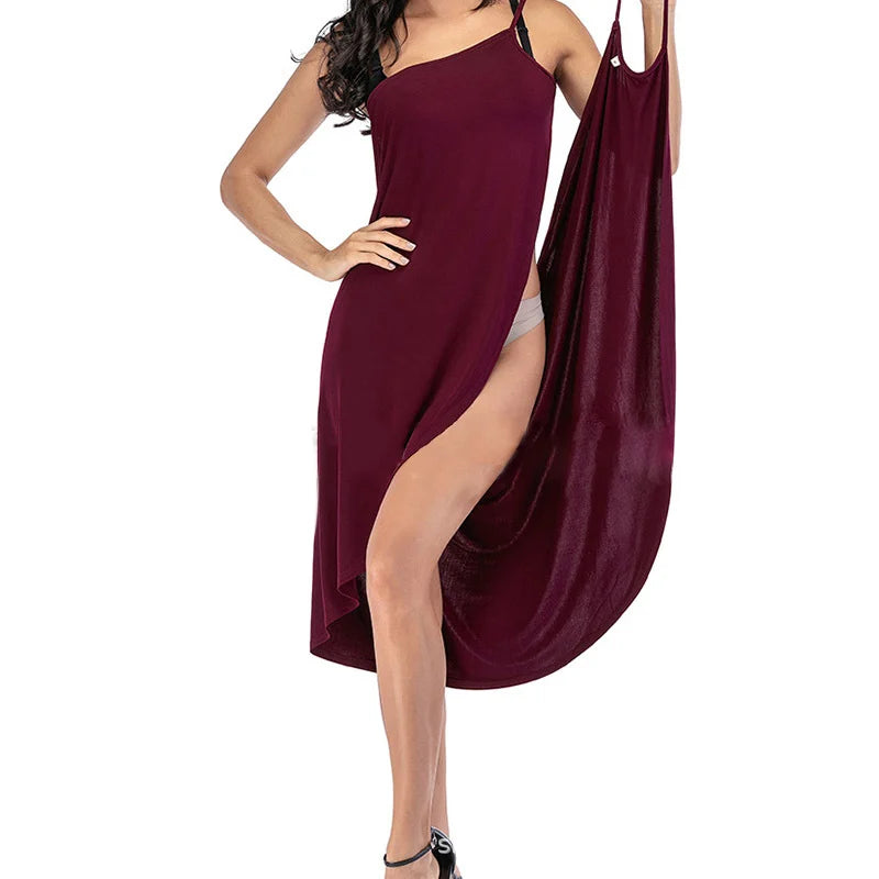 Wrap Dress Cover-Up