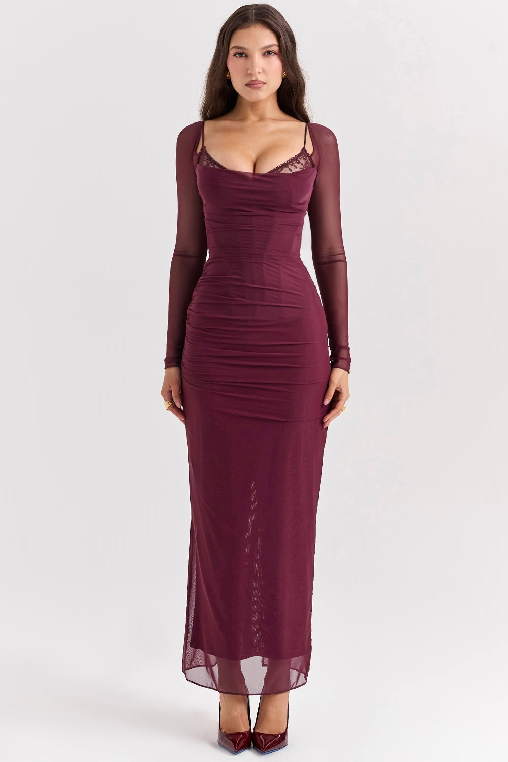 Mystic Elegance Maxi Dress